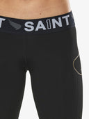 Women's Compression Tights for Hyrox, Marathon & Endurance | 15-20 mmHg Graduated, Low Rise