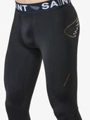 Men's Compression Tights for Hyrox, Marathon & Endurance | 15-20 mmHg Graduated, 225gsm