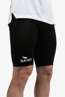 Men's Race Compression Shorts for Hyrox, Marathon & Triathlon | Drawcord, Gel Pockets, 225gsm