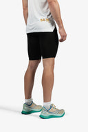 Men's Race Compression Shorts for Hyrox, Marathon & Triathlon | Drawcord, Gel Pockets, 225gsm
