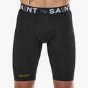 SA1NT LAYERS Men's P1 Elite Compression Shorts, front view on a white background, 15-20 mmHg graduated compression