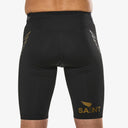SA1NT LAYERS Men's P1 Elite Compression Shorts, third studio angle