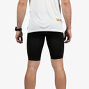 SA1NT LAYERS Men's P1 Race Compression Shorts, second studio angle showing the side panel