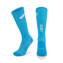 SA1NT LAYERS Compression Race Socks Bright Blue White, outer side and rear view