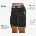 SA1NT LAYERS Women's P1 Elite Compression Shorts, features and graduated compression explained
