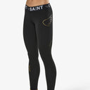 SA1NT LAYERS Women's P1 Elite Compression Tights, front view on a white background, 15-20 mmHg graduated compression