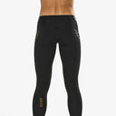 SA1NT LAYERS Women's P1 Elite Compression Tights, second studio angle showing the side panel