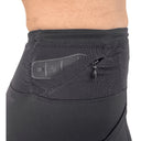 SA1NT LAYERS Women's P1 Ultra Compression Shorts, rear view showing the waistband pockets