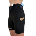 Womens P1 Ultra Compression Shorts - Womens Ultra Leftback45Withgel